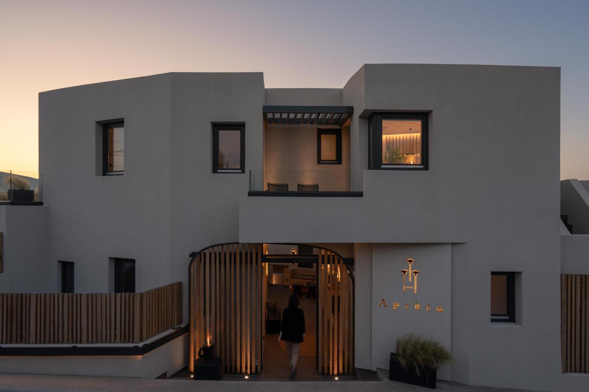 Apikia Santorini Hotell Pýrgos Exteriör bild