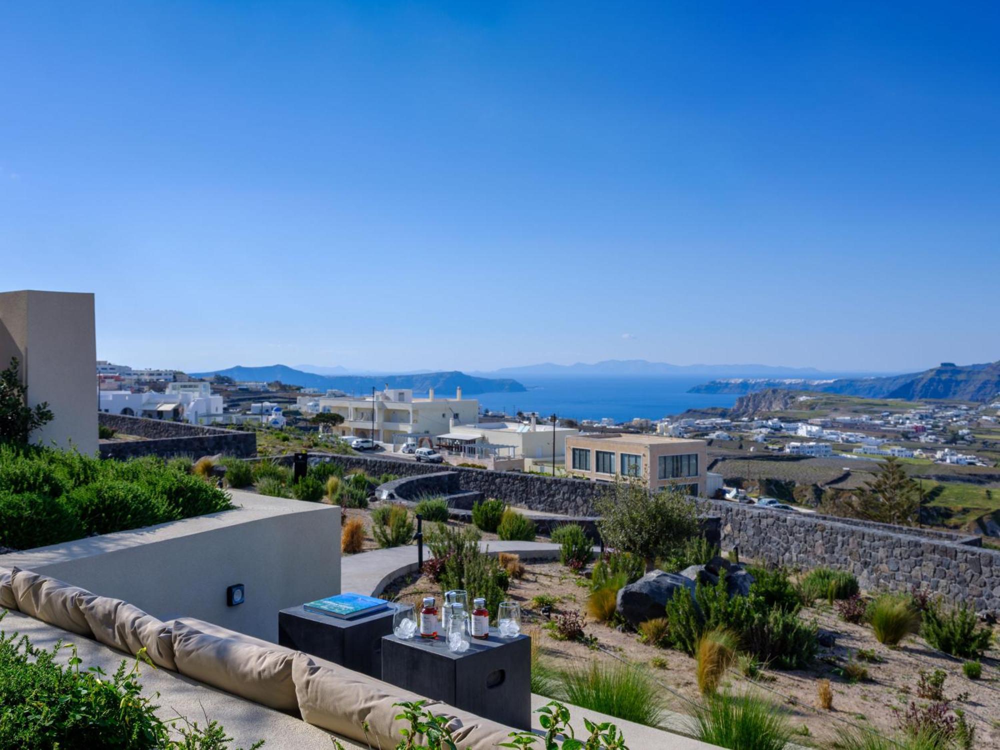 Apikia Santorini Hotell Pýrgos Rum bild